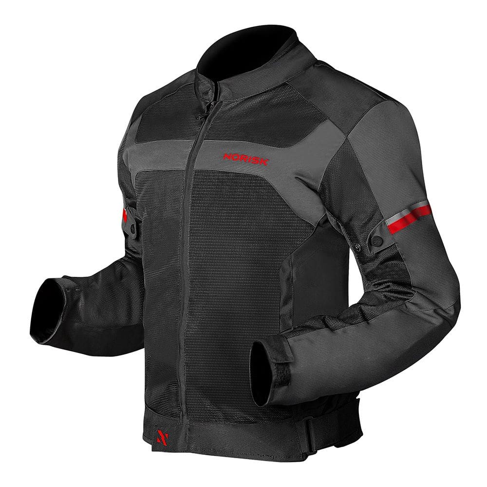 Jaqueta Norisk Masculina Trip Air Preto e Vermelho