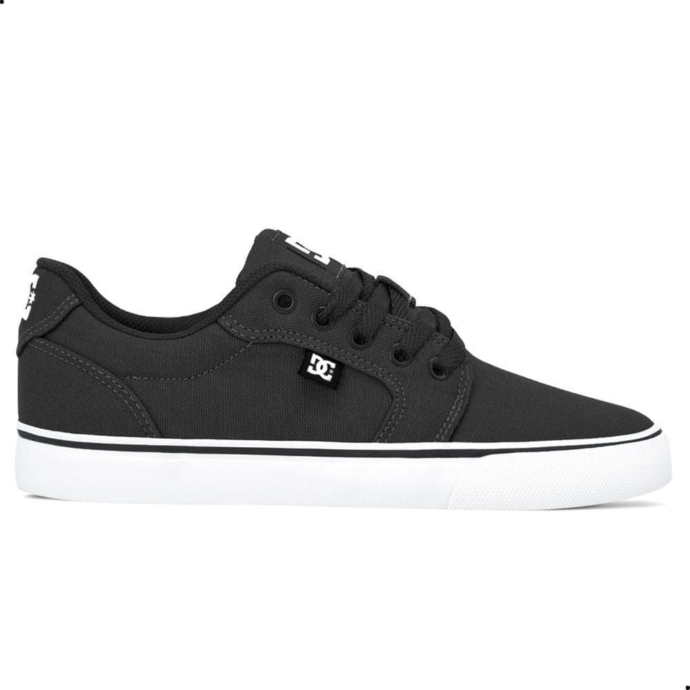 Tênis DC Shoes Anvil TX LA Unissex | Black White