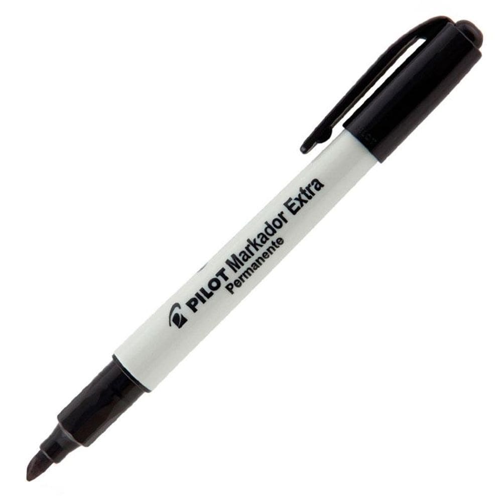 Markador permanente Extra ponta 4.0 chanfrada Preto Pilot