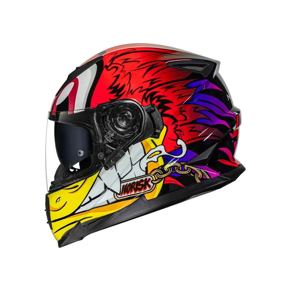 Capacete Norisk Soul FF302 Loko Red (58)