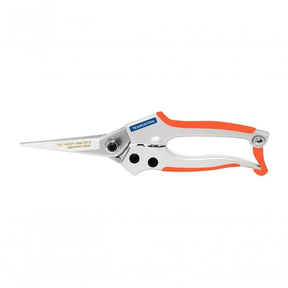 Tesoura Para Frutas Profissional Tramontina Aço Com Cabo Emborrachado
