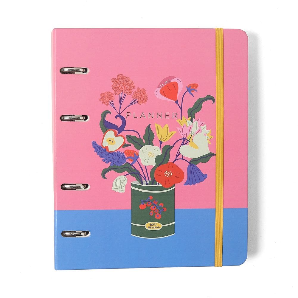 Agenda Planner Semanal Notas A5 Argolada Cicero Doce Florada