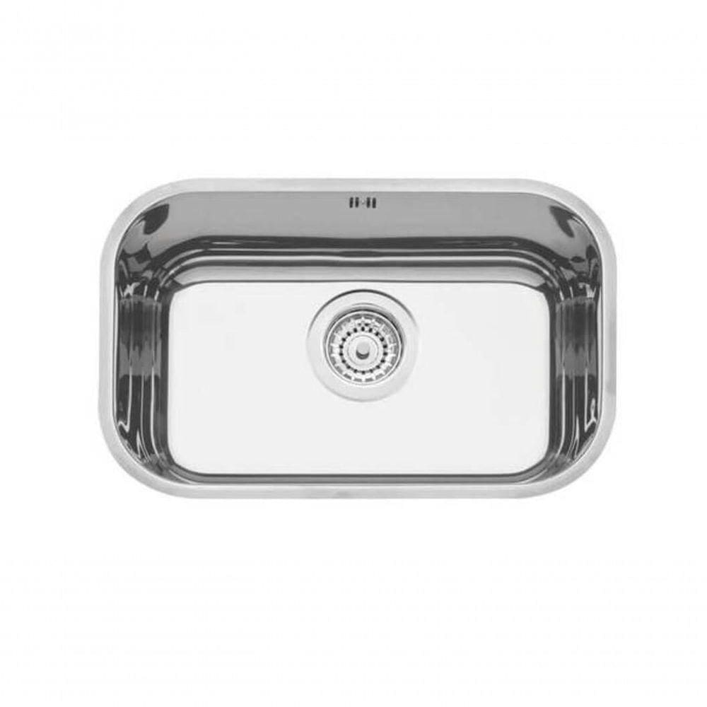 Cuba De Embutir Tramontina Lavínia 47 Bl Em Inox Alto Brilho Com Escape 47x30cm