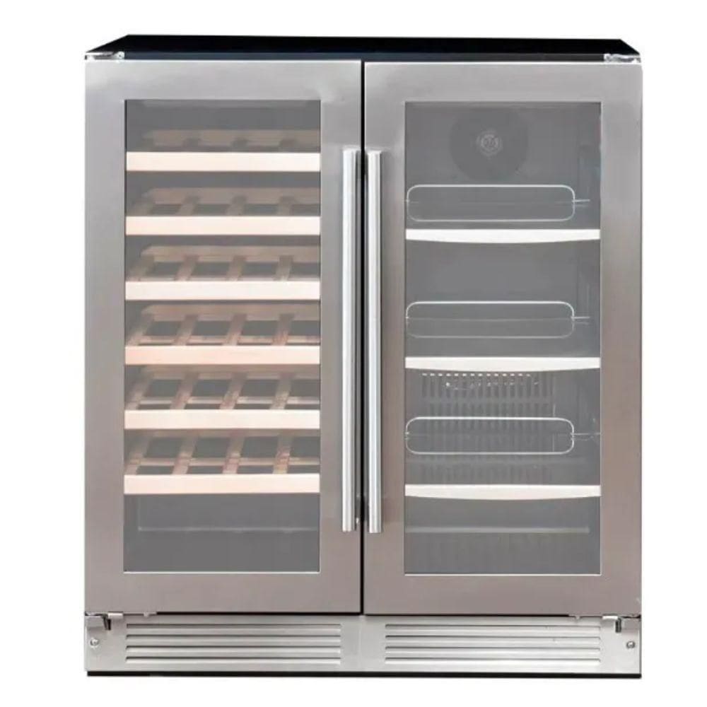 Adega E Beer Center Cuisinart Arkton 190L 75cm Inox 4093841012 220V