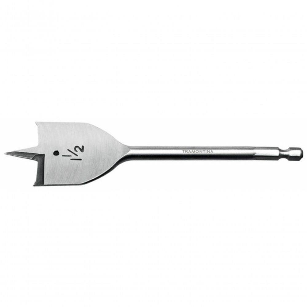 Broca Para Madeira Com Ponta Chata 11-16” 150 Mm Tramontina Master Em Aço
