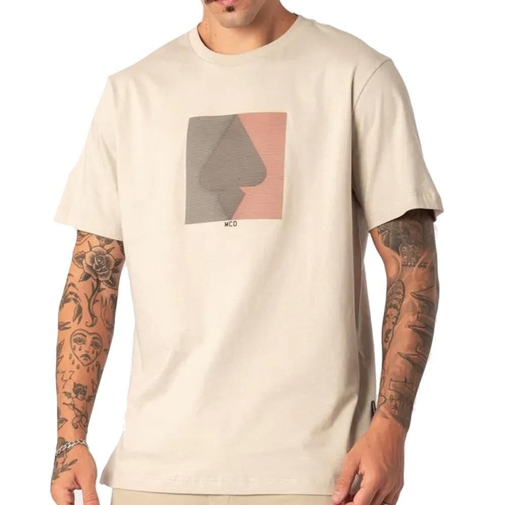 Camiseta MCD Espada Lenticular SM26 Masculina Bege Poeira