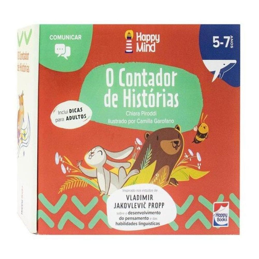 Happy Mind Meu Primeiro Box De Atividades: Contador De Histórias, O
