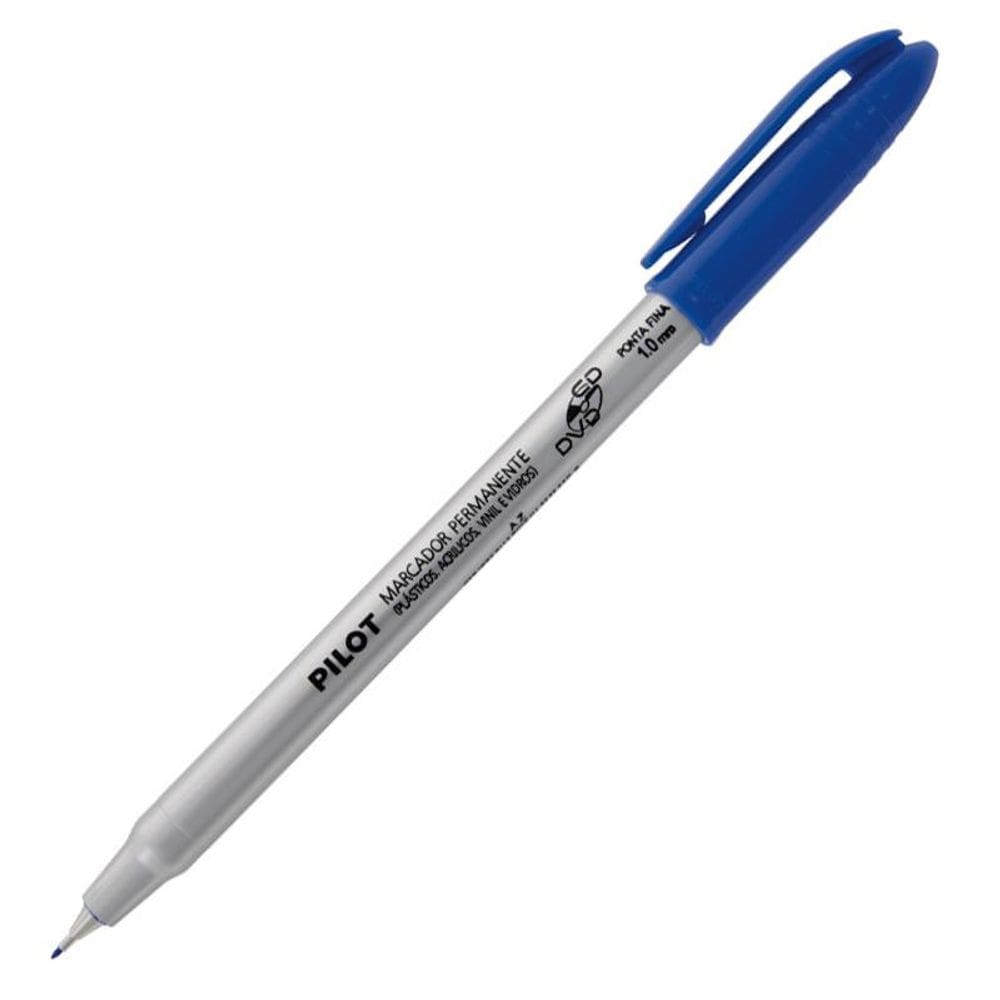 Pincel permanente para CD/DVD 1.0 azul - Pilot
