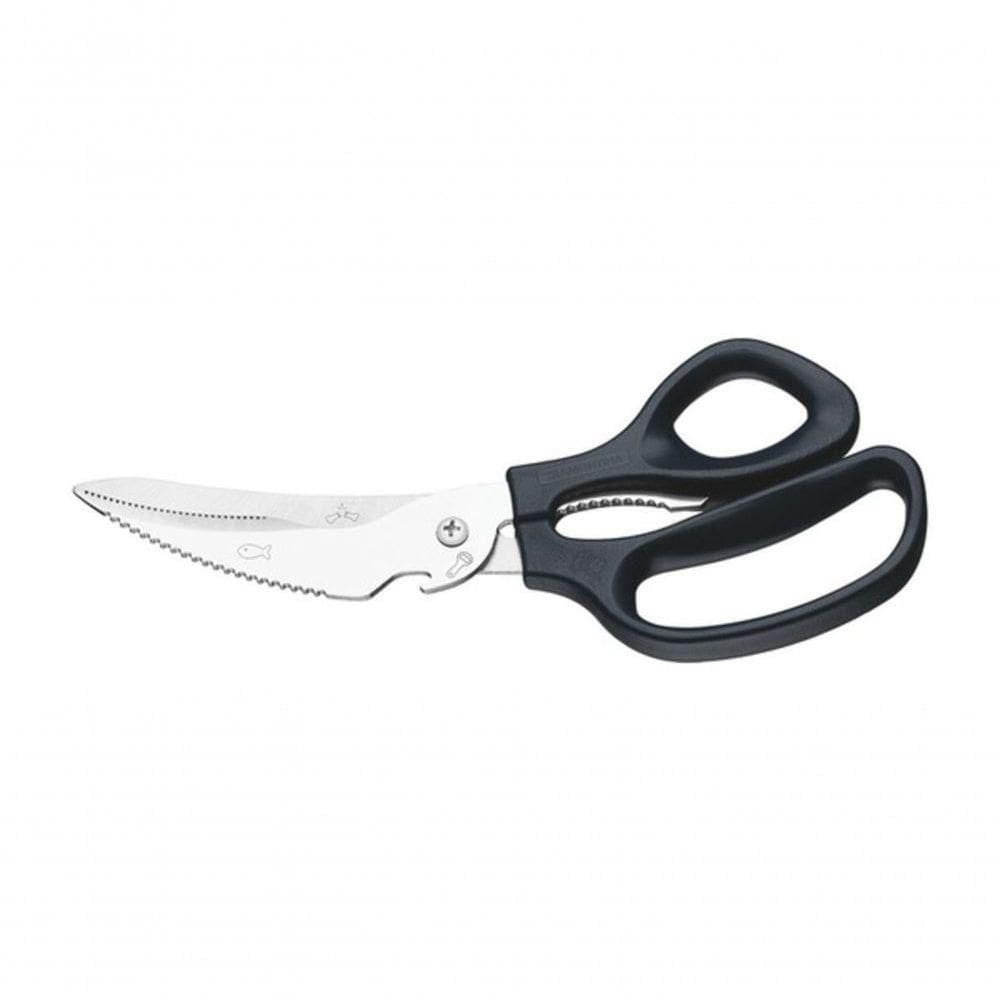 Tesoura Trinchante Tramontina Profissional Em Inox Cabo Preto 8”