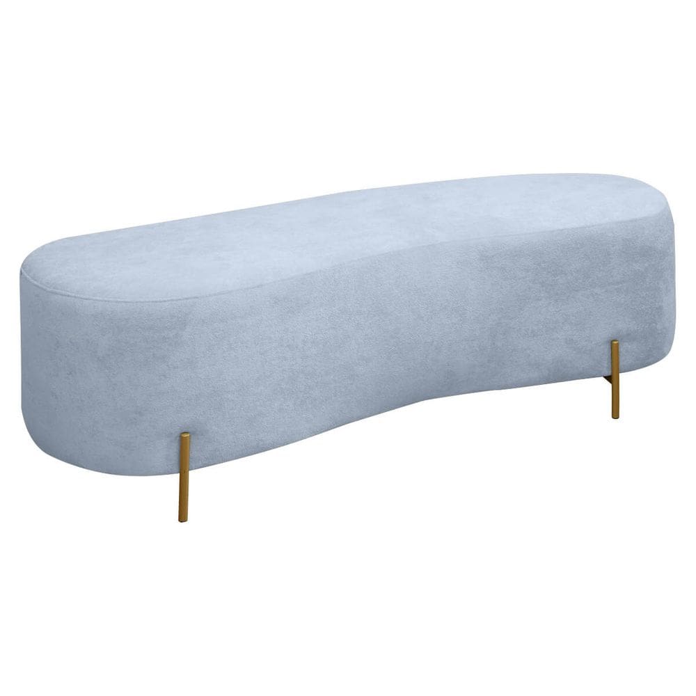 Puff Decorativo Banqueta Orgânico Feijão Curvo Maitê 138cm Bouclê