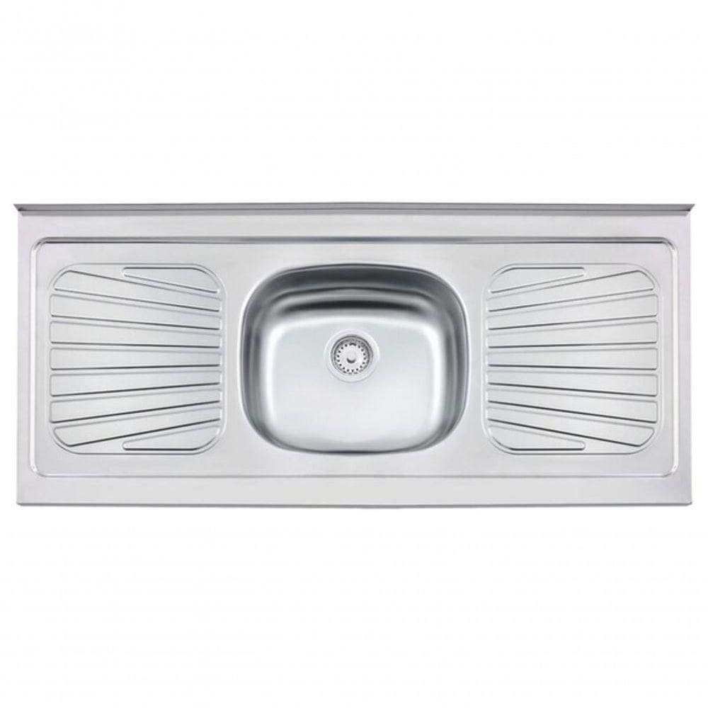 Pia De Apoiotramontina New Raggi 40 Em Aço Inox 120x52cm