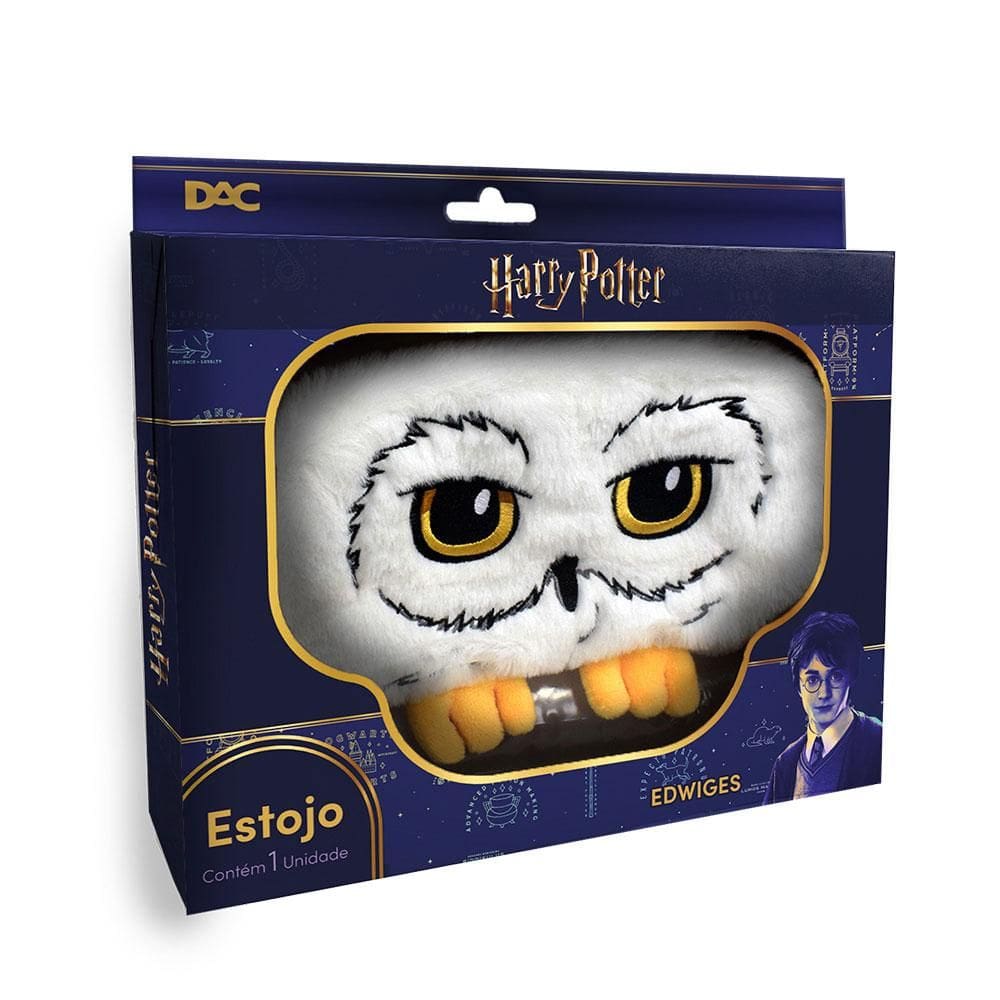 Estojo escolar com zíper fluffy 5332 Harry Potter - Dac