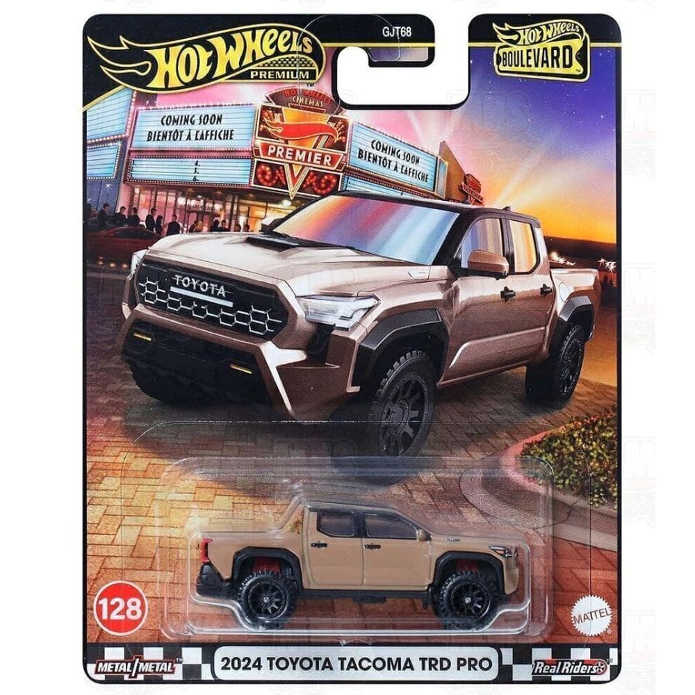 Carrinho - 2024 Toyota Tacoma TRD - HW Boulevard MATTEL
