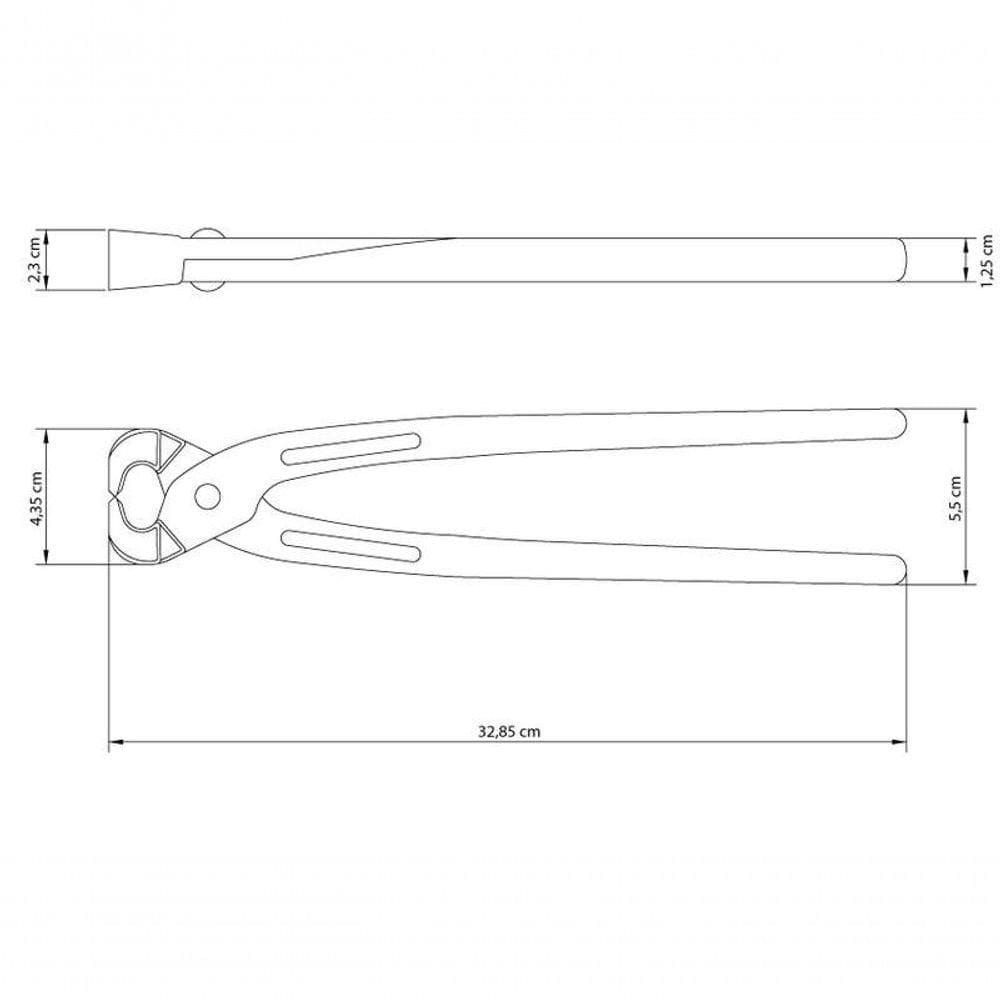 Torquês Armador Tramontina Master 13” Com Pintura Eletrostática