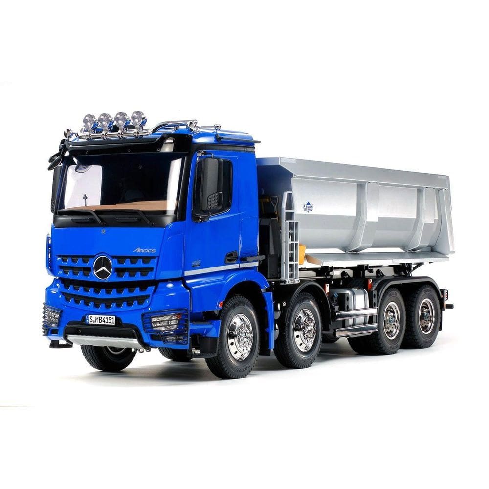 Automodelo Semi-Truck Tamiya 1/14 RC Mercedes Benz 8X4