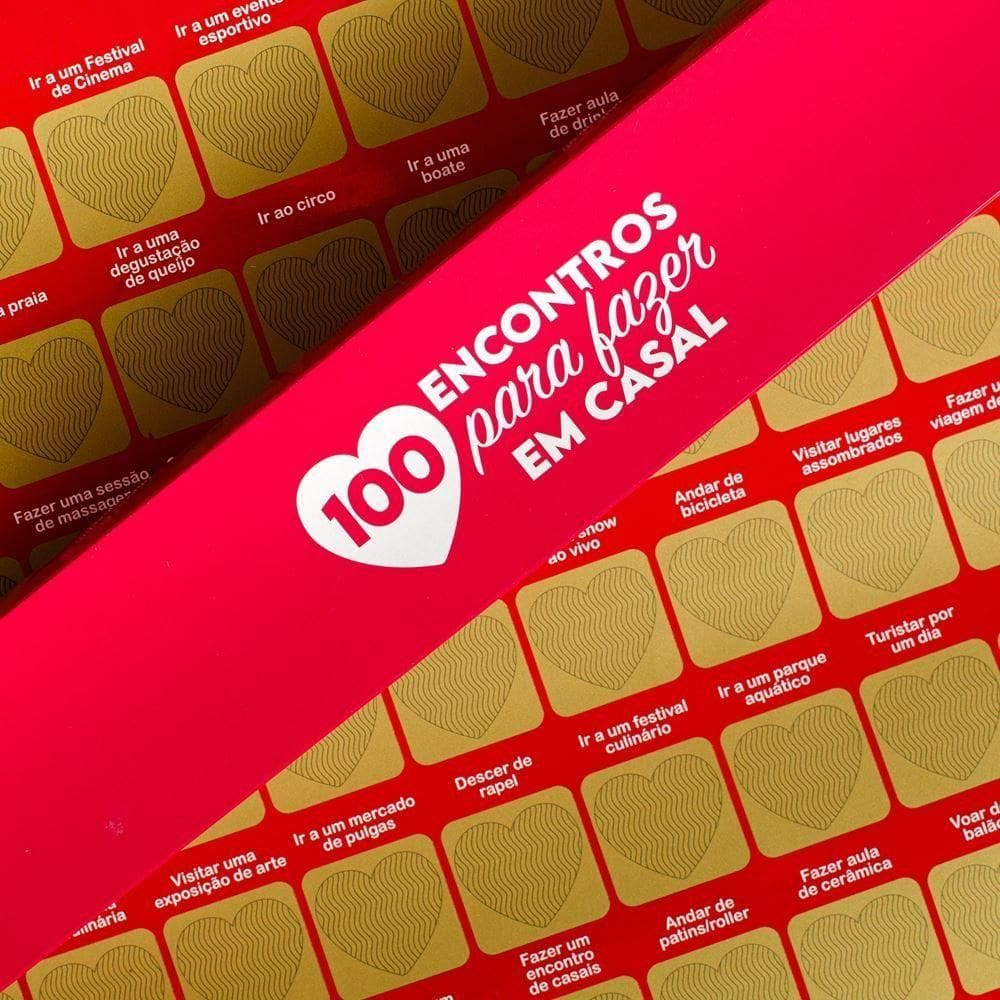 Pôster Raspadinha 100 Encontros: Desafios Românticos Para Casais