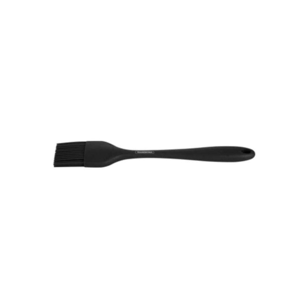 Pincel De Silicone Tramontina Utilitá Preto 25,5cm