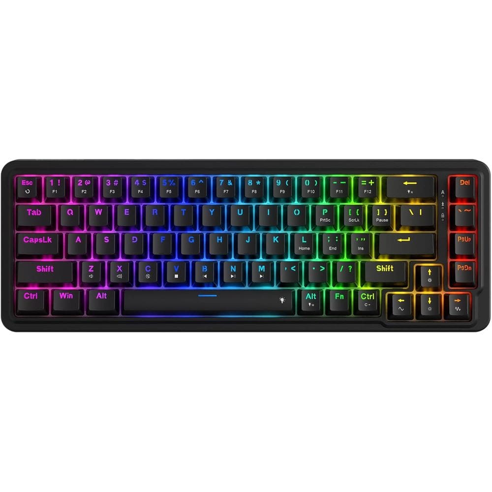 Teclado Gamer Redragon Nova K709W RGB Layout 65%