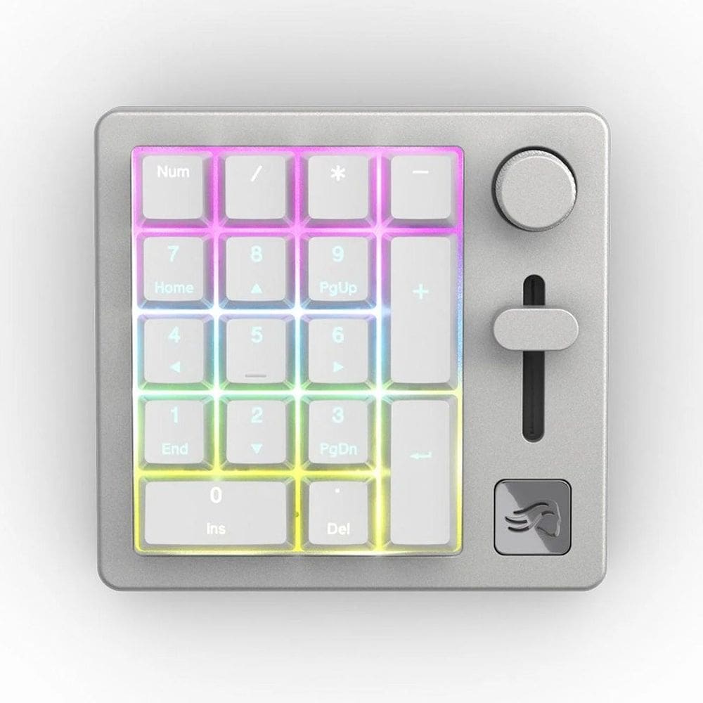 Teclado Glorious GMMK Numpad RGB Sem Cabo