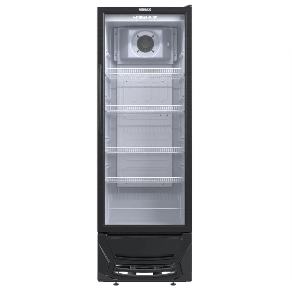 Expositor de Bebidas Venax 300l Vidro Duplo Vv 300 Preta