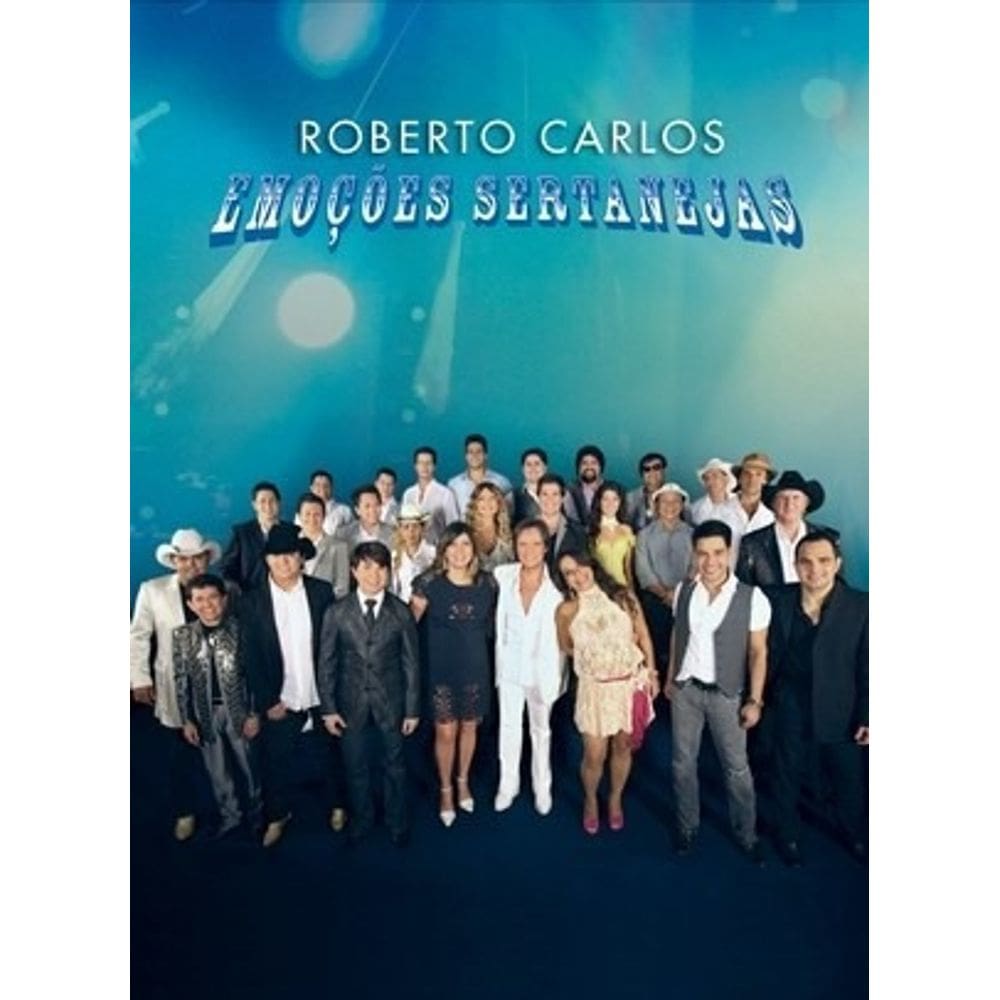 Roberto Carlos - Emoções Sertanejas Dvd  Digipack 2010