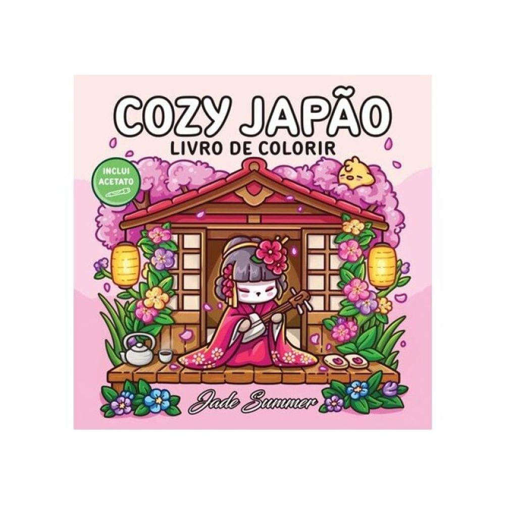 Cozy Japão – Livro De Colorir