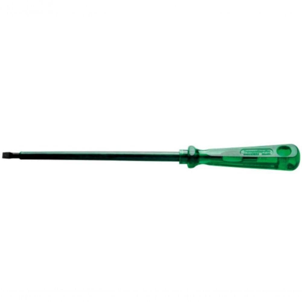 Chave De Fenda Isolada Ponta Chata Em Aço Cromo Vanádio 8x250 Mm 5-16x10” Tramontina Pro