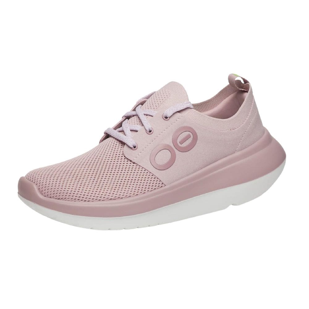Sapato de recuperação OOFOS OOMy Stride Stardust para mulheres, tamanho 6,5