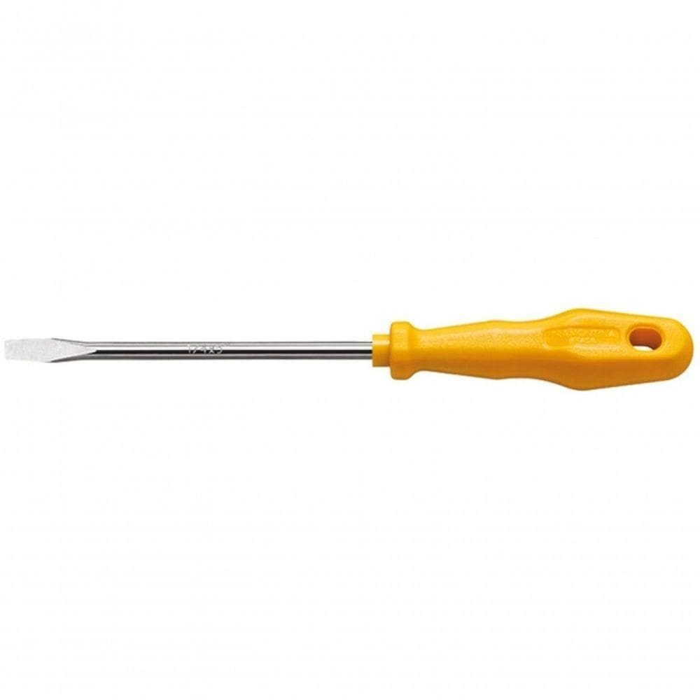 Chave De Fenda Tramontina Master Yellow 3-8x8” Com Ponta Chata