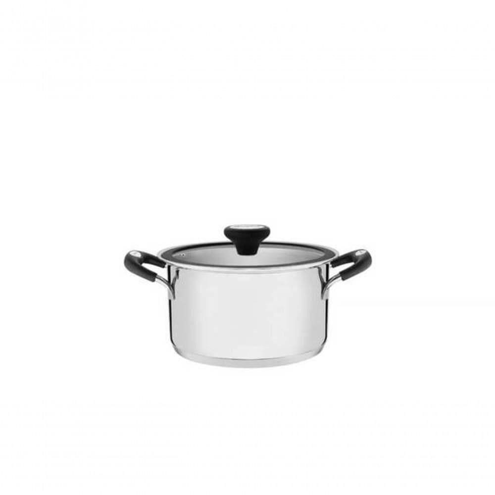 Caçarola Funda Tramontina Solar Silicone 16cm Em Aço Inox