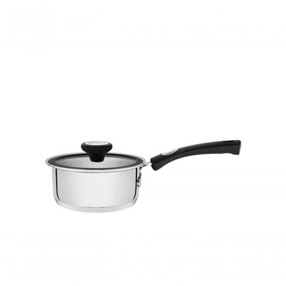Panela Tramontina Solar Silicone 16cm Em Aço Inox