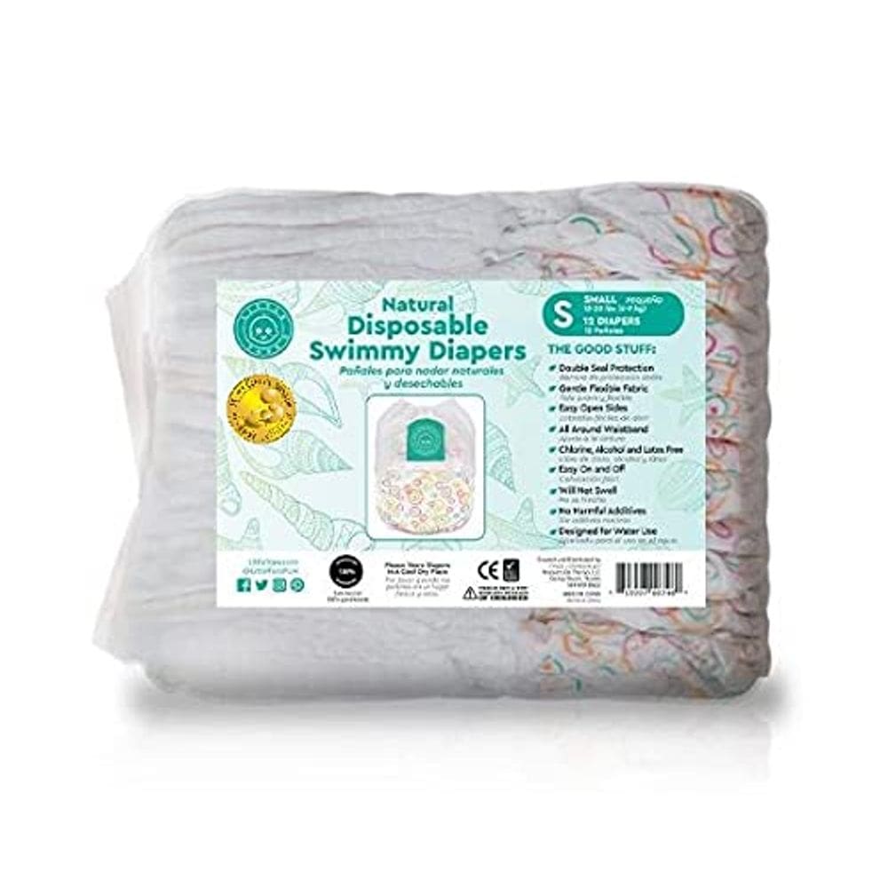 Produtos para fraldas Swimmy On The Go Little Toes, tamanho 3-4 (24)