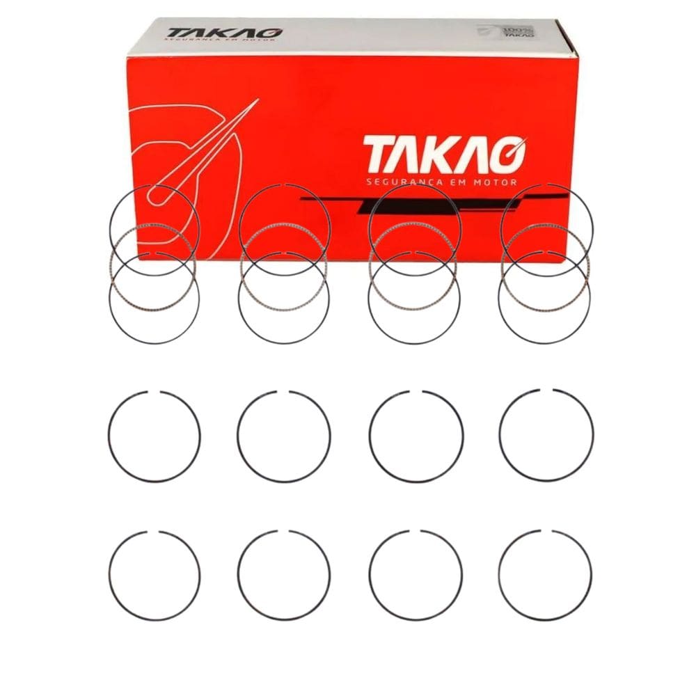 Anel Para Pistão 100 (Jg) Fit Twist 1.5 16V 2009 A 2013 / City Twist 1.5 16V 2009 A 2013 / Fit 1.4 16V 2009 A 2015