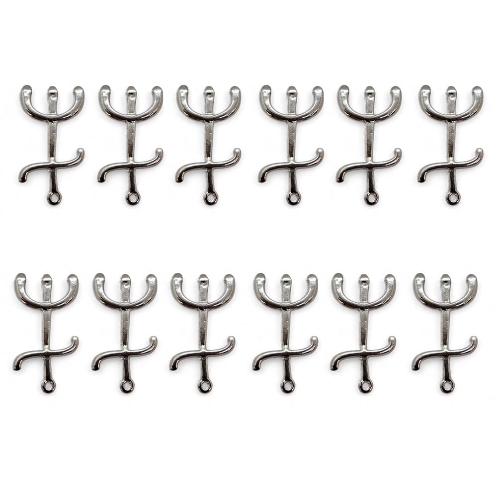 Kit 12 Pingentes Tridente Pombagira Proteção Espiritual