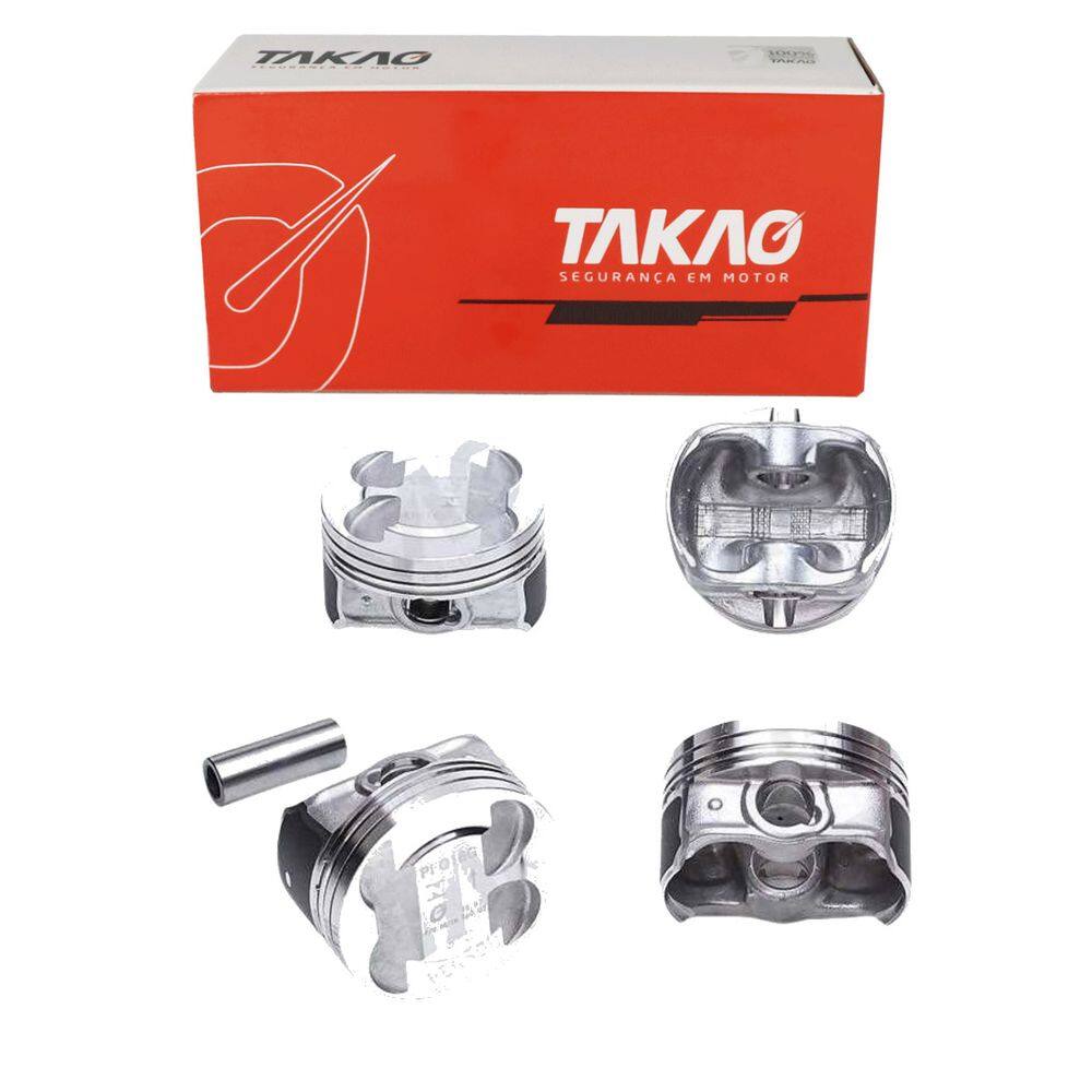 Pistão 100 (Jg) Ecosport Todos 1.6 16V 2010 A 2018 / Ecosport 1.6 16V 2010 A 2018 / Fiesta New 1.6 16V 2014 A 2020