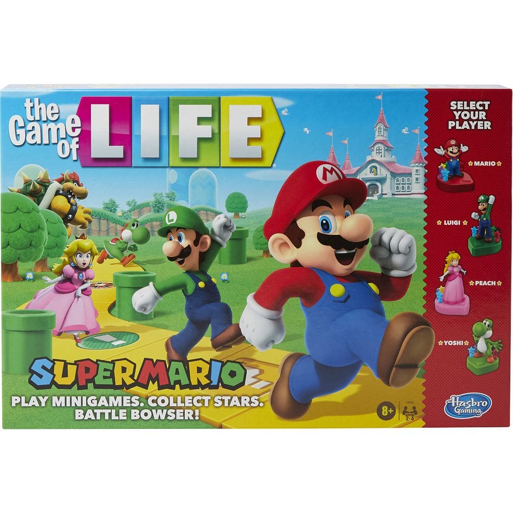 Jogo de tabuleiro Hasbro Gaming The Game of Life: Super Mario Edition