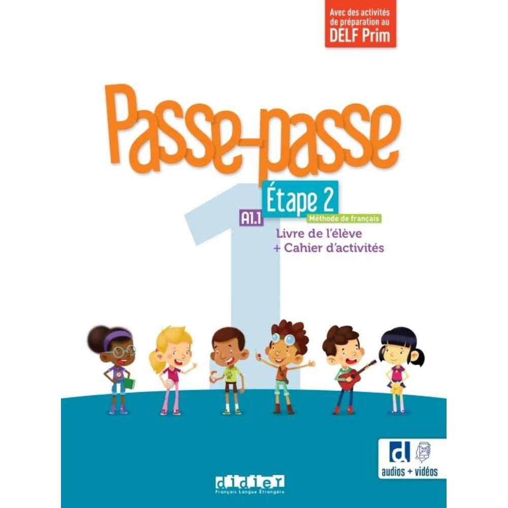 Passe - Passe 1 - Etape 2 - Livre + Cahier + Didierfle.App