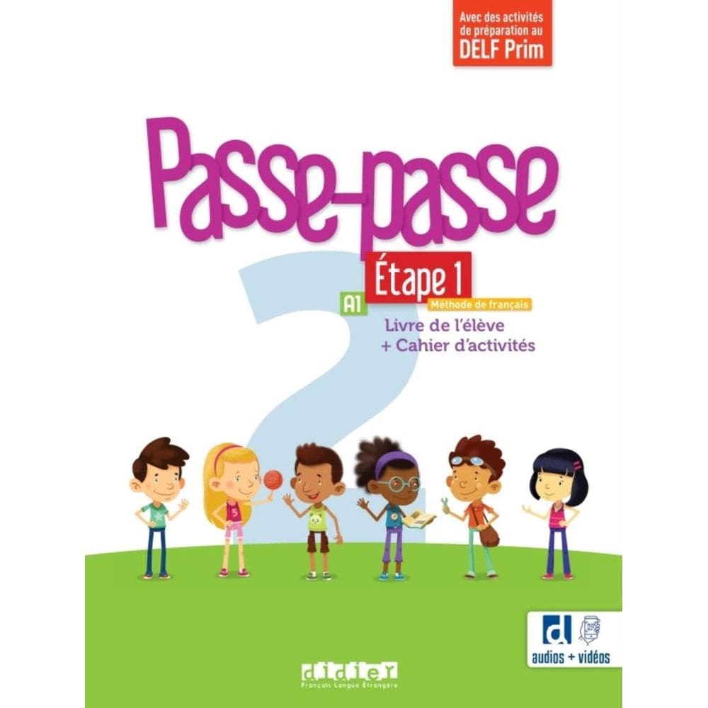 Passe - Passe 2 - Etape 1 - Livre + Cahier + Didierfle.App