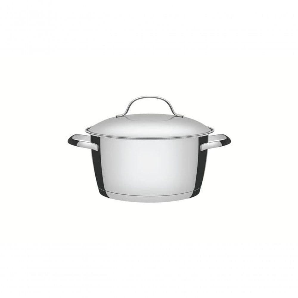 Caçarola Funda Tramontina Allegra Aço Inox 18cm