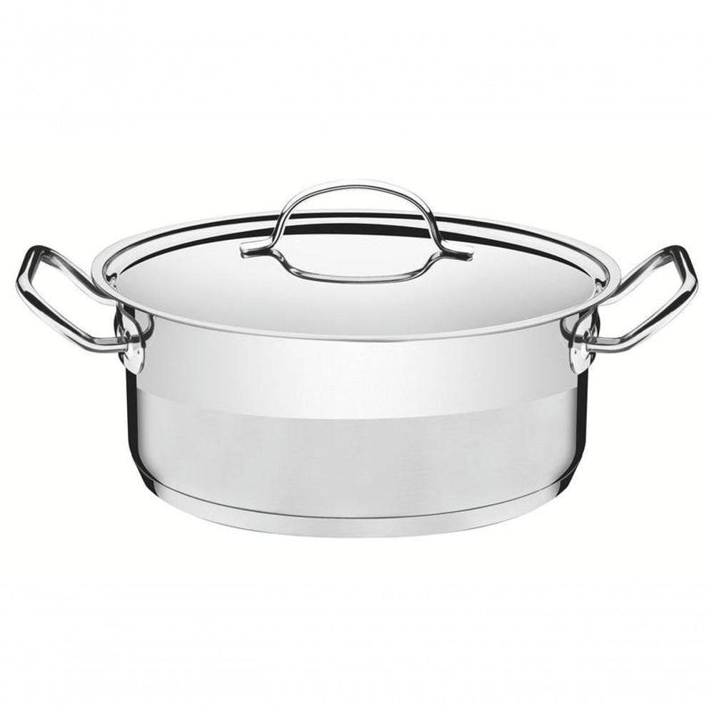 Caçarola Tramontina Professional Rasa Aço Inox 30 Cm