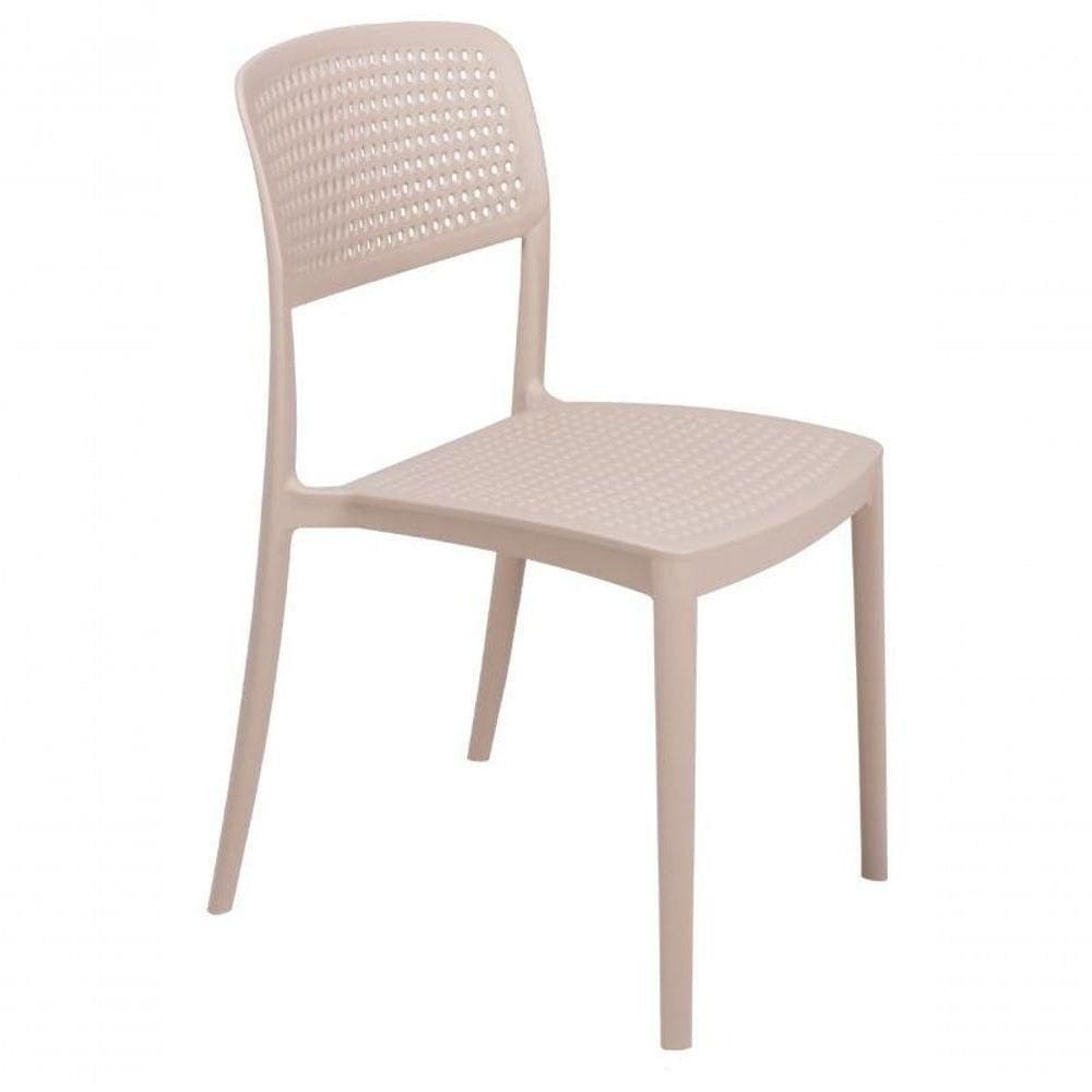 Cadeira Tramontina Serena Em Polipropileno Areia