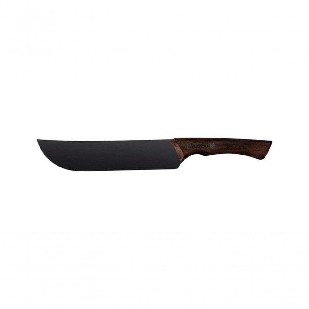 Faca Para Carne Tramontina Black 8 Com Cabo De Madeira