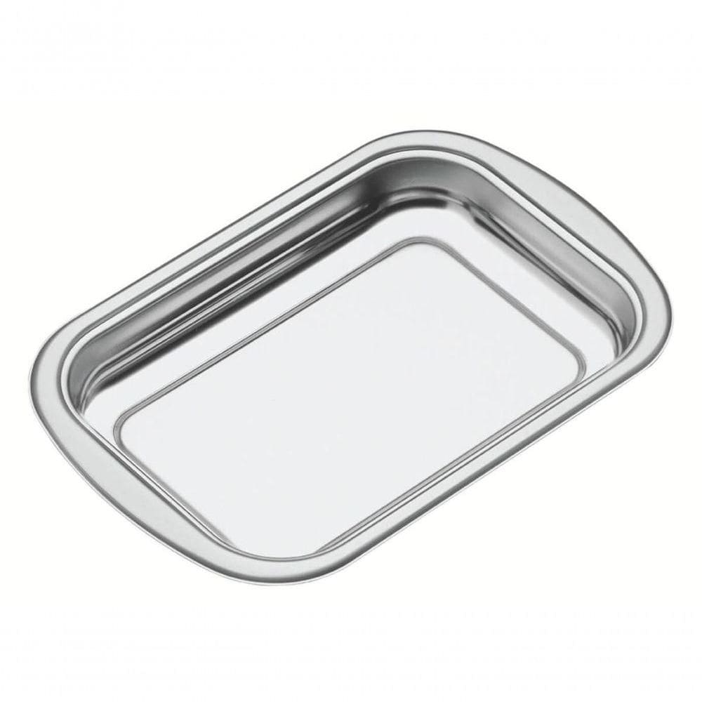 Assadeira Tramontina Cosmos Retangular 52cm Aço Inox Para Cozinha