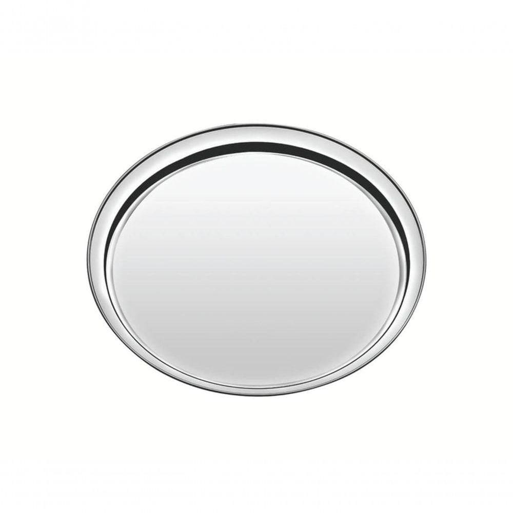 Bandeja Redonda Tramontina Service 30cm Em Aço Inox