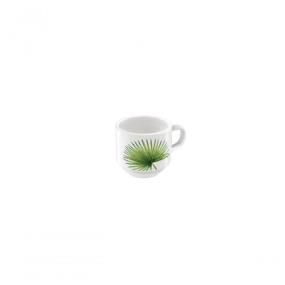 Xícara Café Tramontina Graziela Em Porcelana 100ml