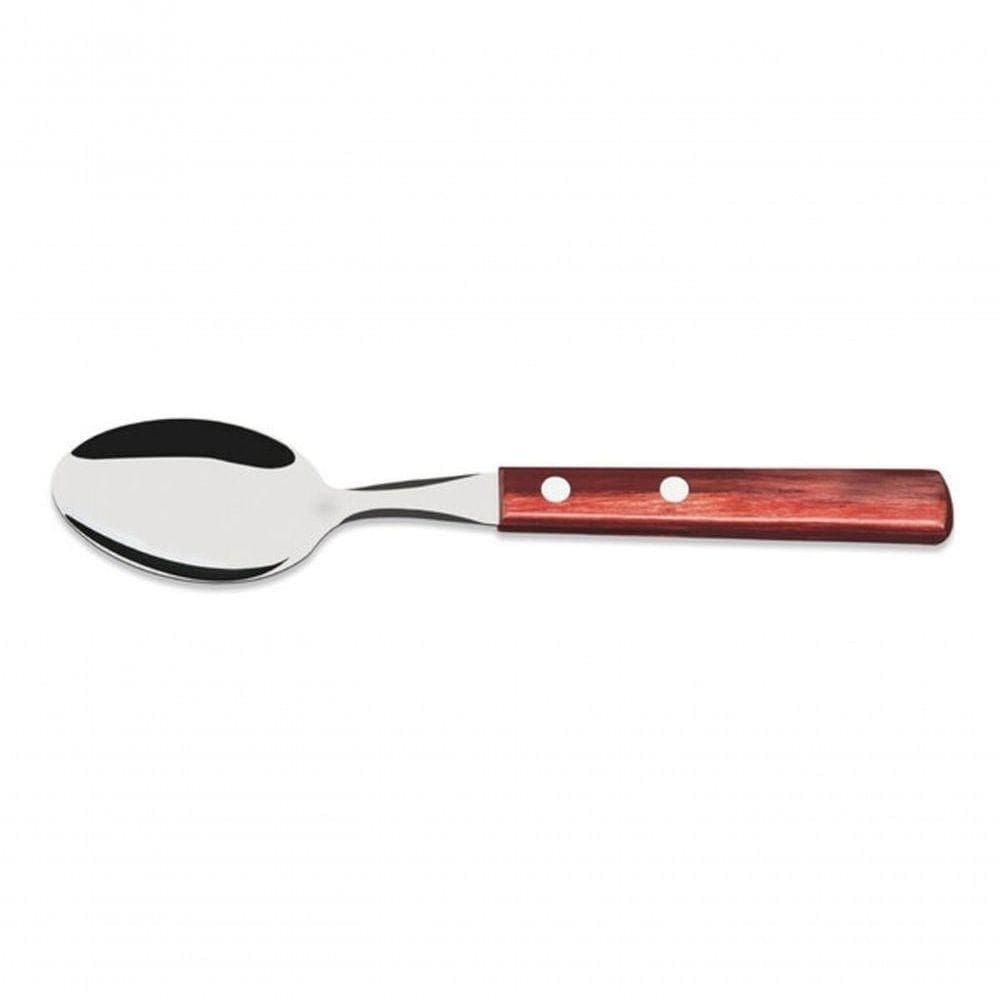 Colher De Mesa Tramontina Polywood Vermelho