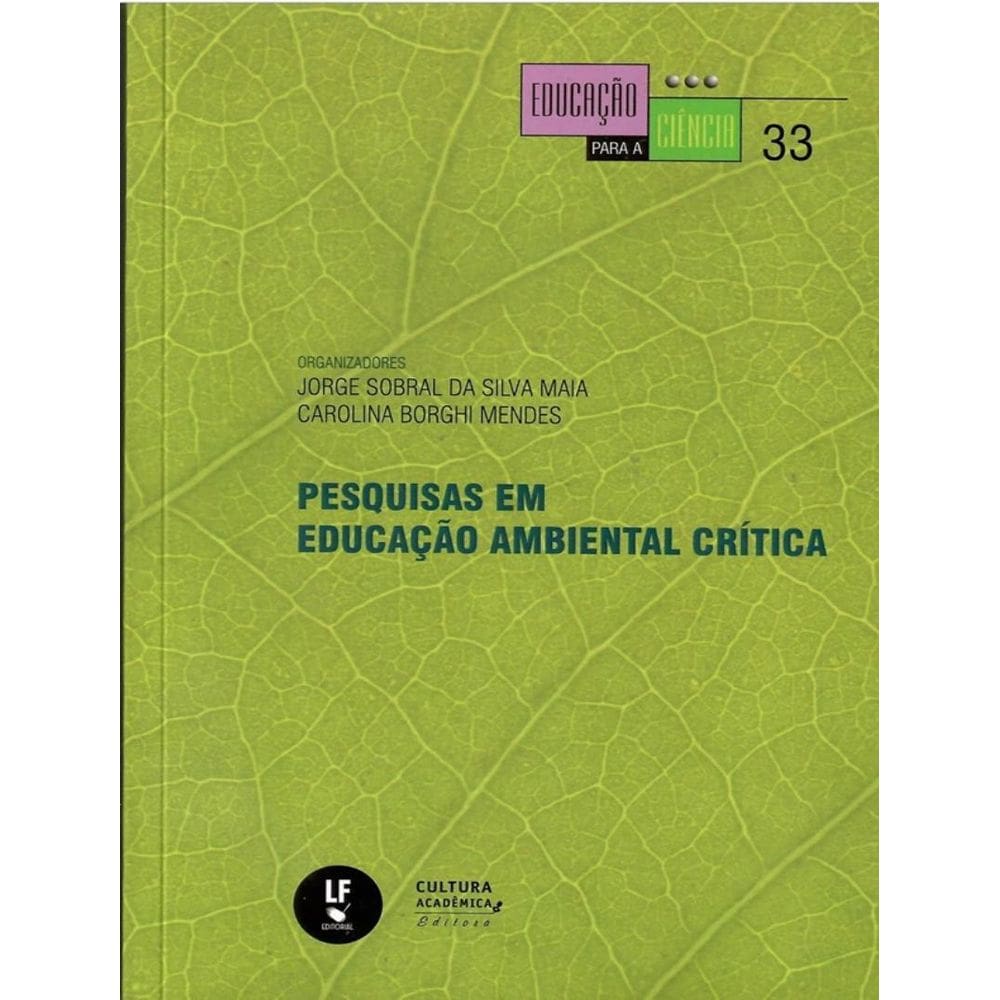 Pesquisas Em Educacao Ambiental Critica