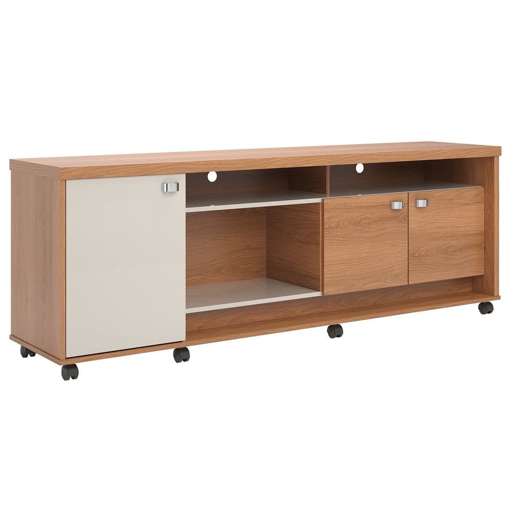 Rack Bancada para Tv de até 70” 3 Portas Dalva