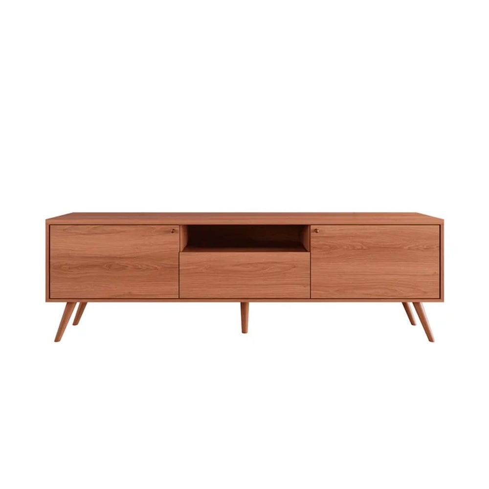 Rack Bancada para Tv de até 70” 1 Porta 2 Gavetas Rivire 1.8