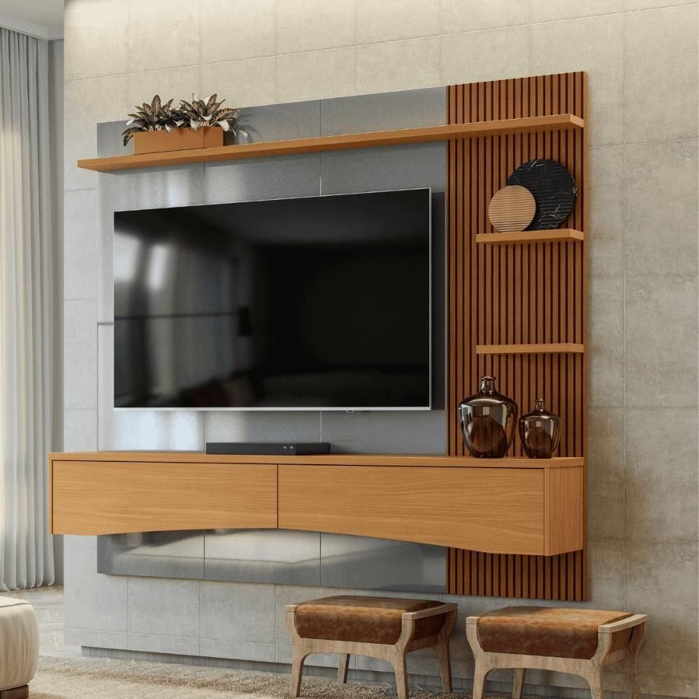 Painel Ucrania Cinza Perolizado-tauari Ripado